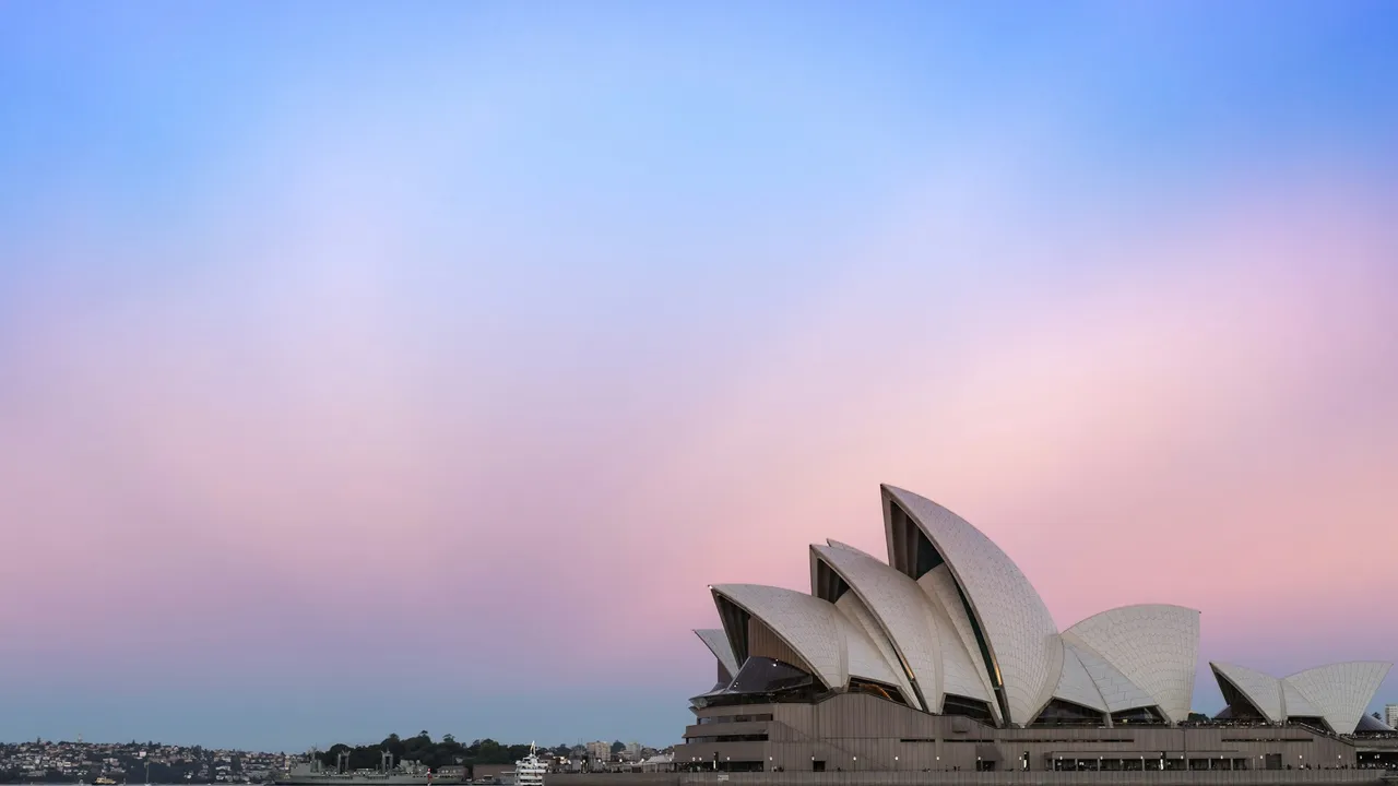 Sydney Opera House at sunrise